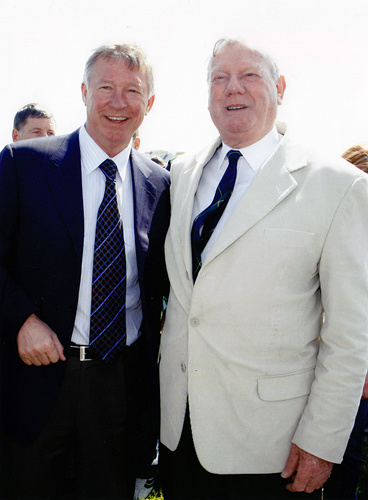 Sir Alex Ferguson and I at Enniscrone, Circa 2005